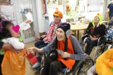 介護老人福祉施設 サンライズ北九州｜2026.02.03 子供たちとハロウィンパーティー🎃